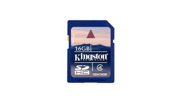 Kingston SDHC 16GB Class 4 Memory Card